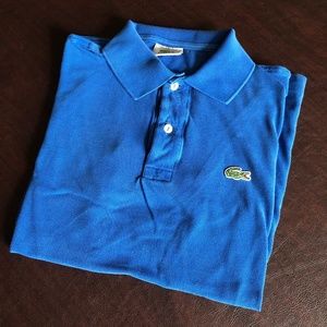 Royal Blue Lacoste Polo - 3